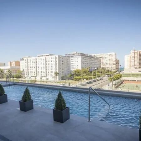 Torre D'Arenas, Playa Victoria, Piscina Y Parking Cadis Exterior photo