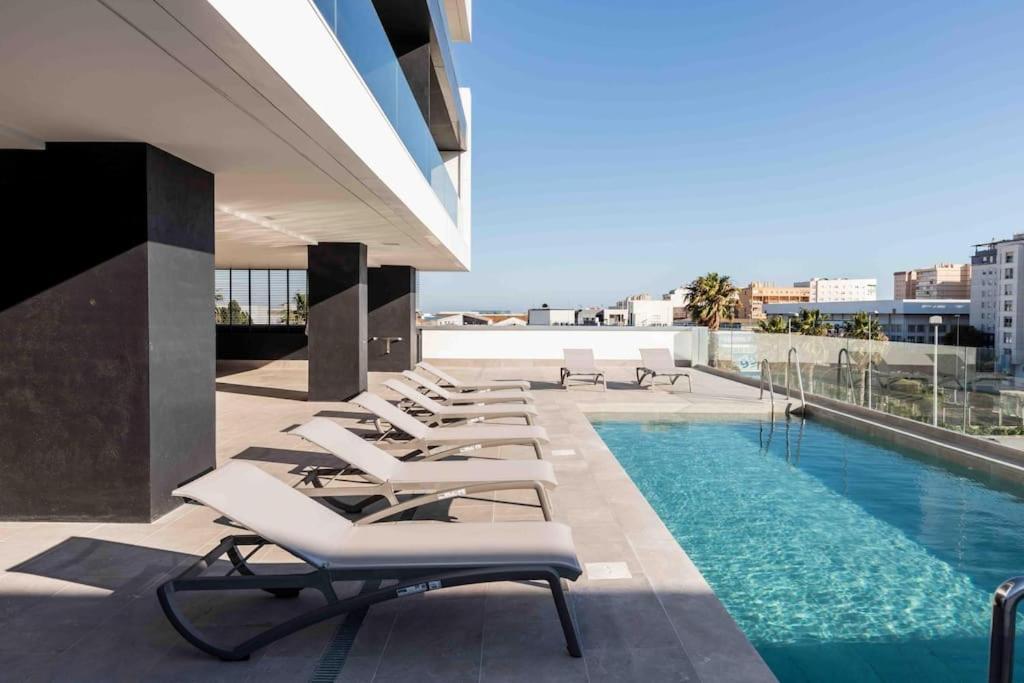 Torre D'arenas, Playa Victoria, Piscina Y Parking Apartment Cadiz